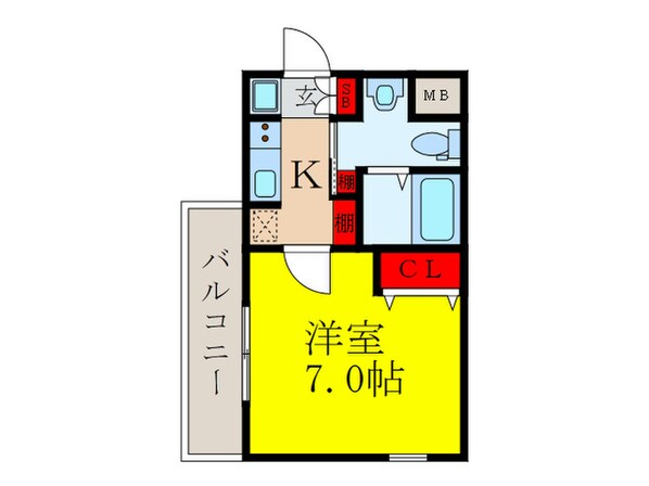 パークヒルズ新大阪ｗｉｌｌの物件間取画像